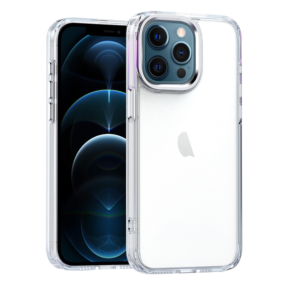 For iPhone 12 Pro Max High Translucency Acrylic Phone Case(White) - Shopkiz.com