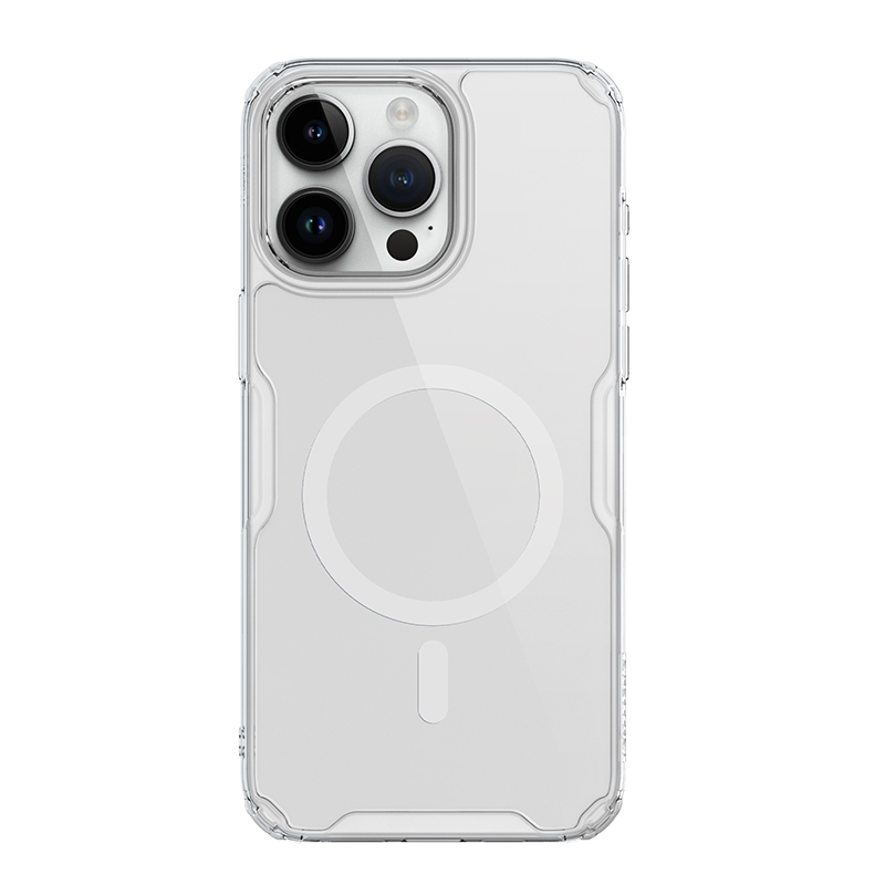 For iPhone 15 Pro Max NILLKIN Ultra Clear Magsafe PC + TPU Phone Case(Transparent) - Shopkiz.com