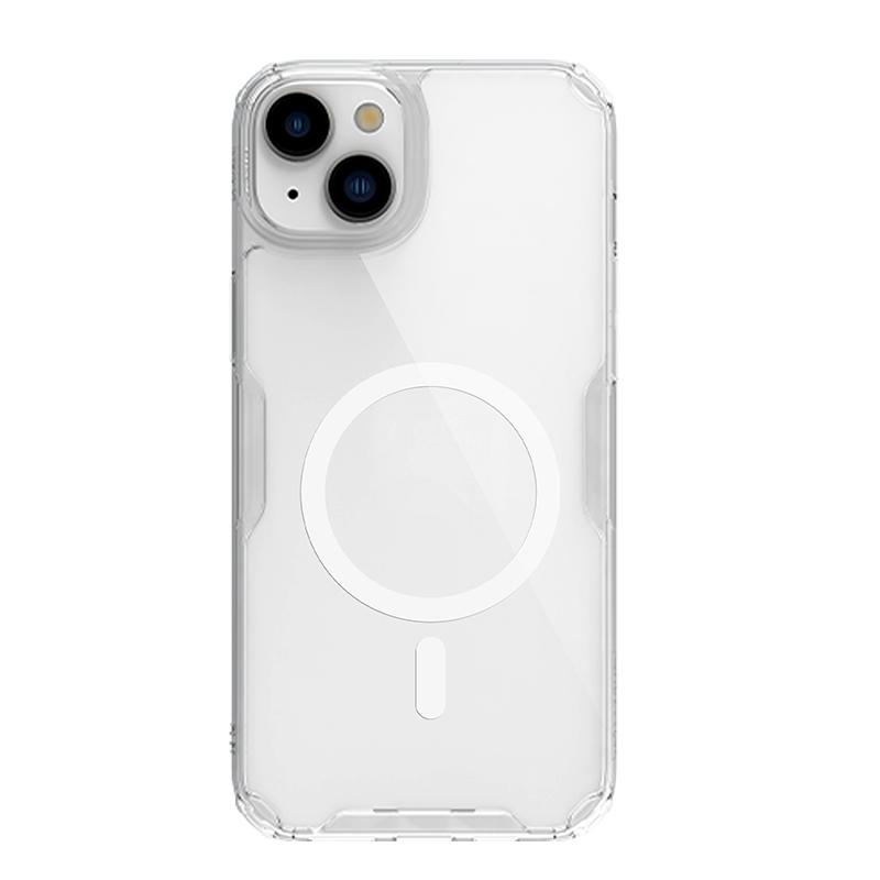 For iPhone 15 NILLKIN Ultra Clear Magsafe PC + TPU Phone Case(Transparent) - Shopkiz.com