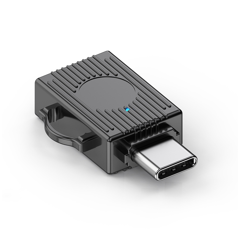 USB to USB-C / Type-C Multifunction Travel Case Shape Apapter(Tarnish) - Shopkiz.com