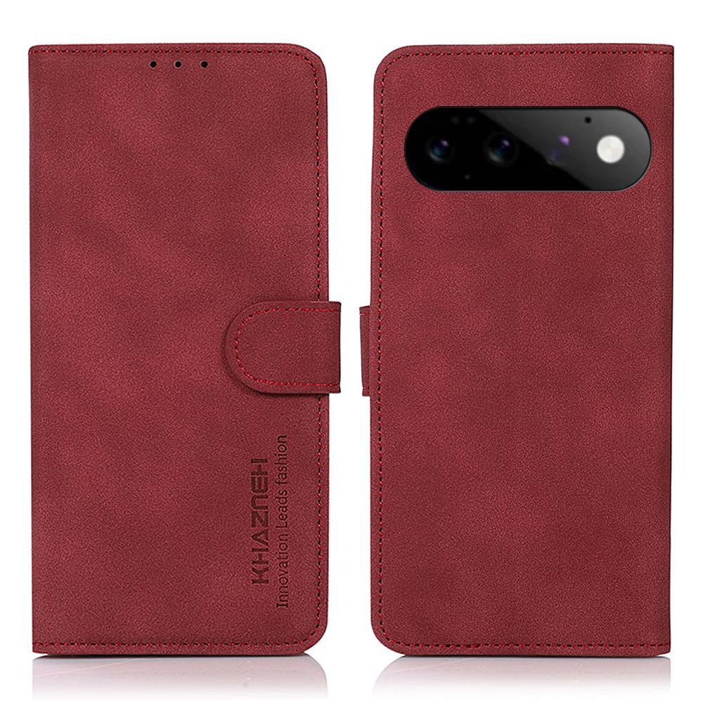 For Google Pixel 11 KHAZNEH Matte Texture Leather Phone Case(Red) - Shopkiz.com