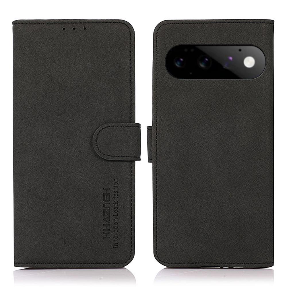 For Google Pixel 11 KHAZNEH Matte Texture Leather Phone Case(Black) - Shopkiz.com