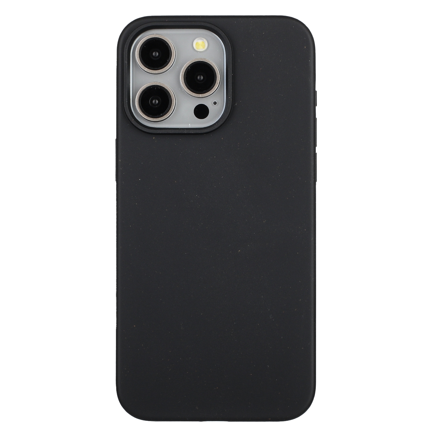 For iPhone 13 Pro Wheat Straw Material + TPU Phone Case(Black) - Shopkiz.com