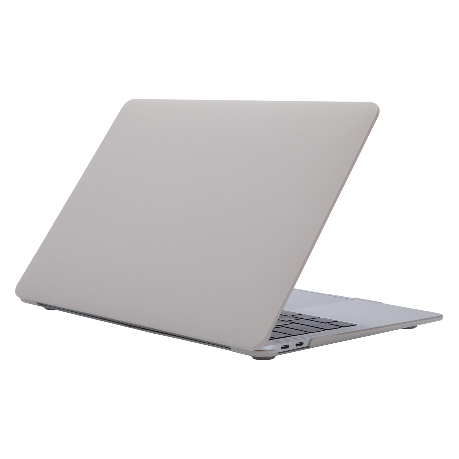 For MacBook Pro 16 inch M3 Max Cream Style Laptop Plastic Protective Case(Rock Grey) - Shopkiz.com