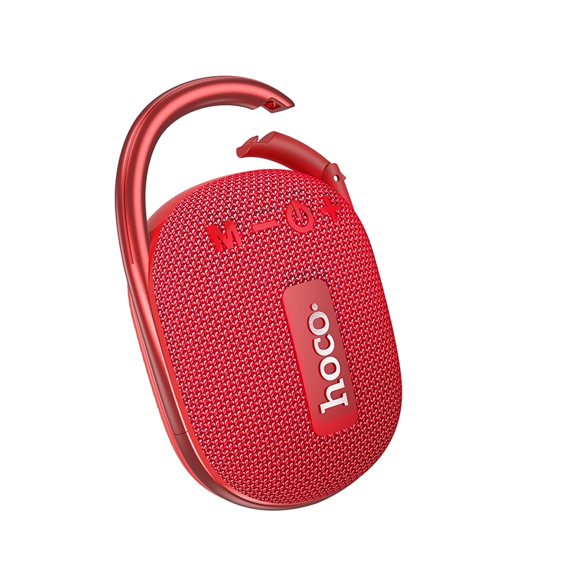 hoco HC17 Easy Joy Outdoor Bluetooth 5.3 Speaker Support TF Card / FM(Red) - Shopkiz.com