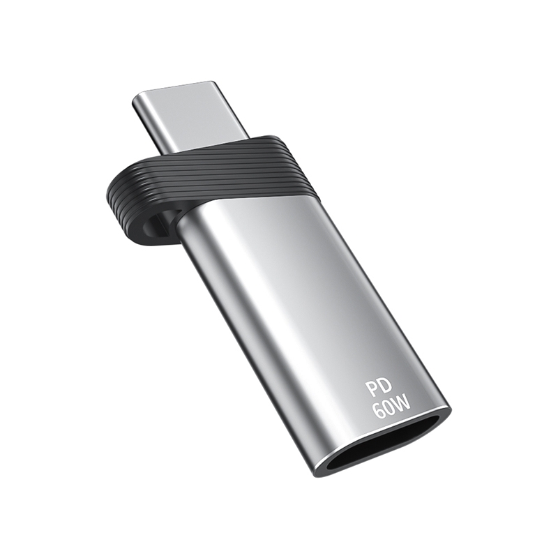 ADS-615 PD 60W USB-C/Type-C Male to 8 Pin Female Adapter(Silver) - Shopkiz.com