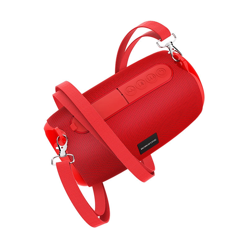 Borofone BR4 Sports Bluetooth Speaker(Red) - Shopkiz.com