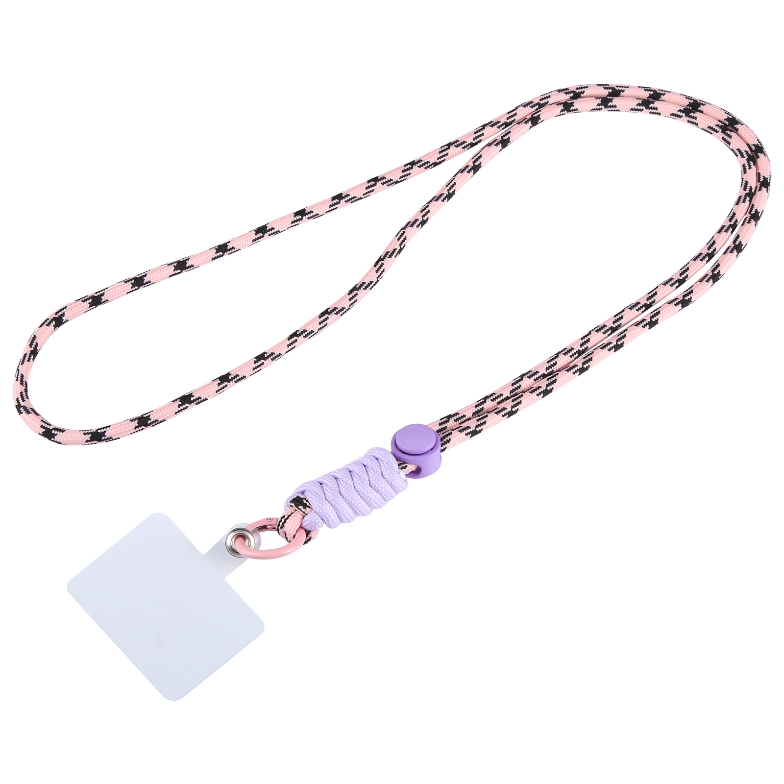 Universal Phone Braided Long Lanyard(Pink+Purple) - Shopkiz.com
