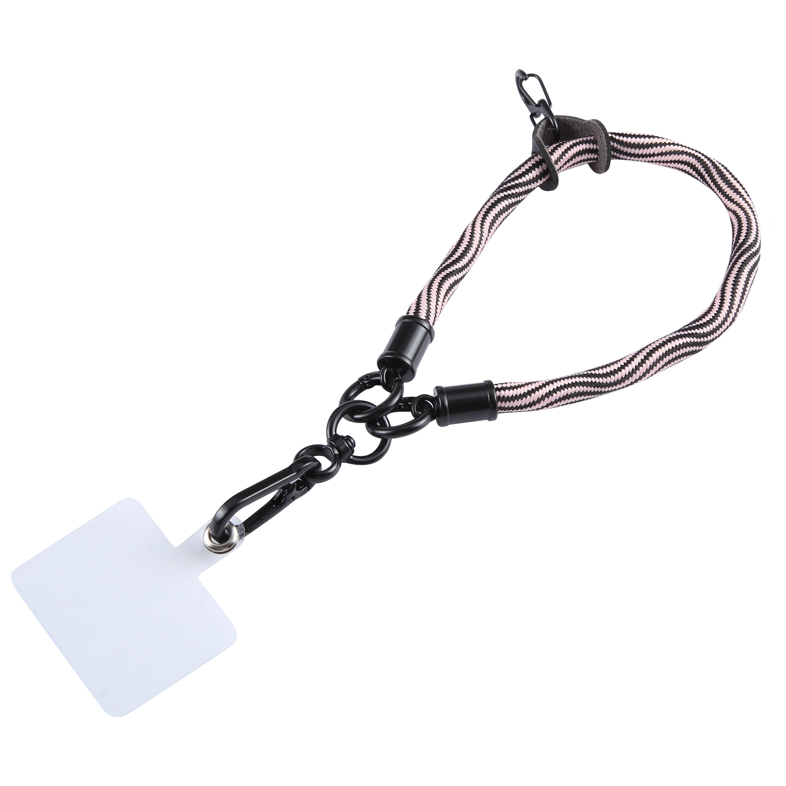 Universal Mobile Phone S Pattern Short Wrist Lanyard(Pink) - Shopkiz.com
