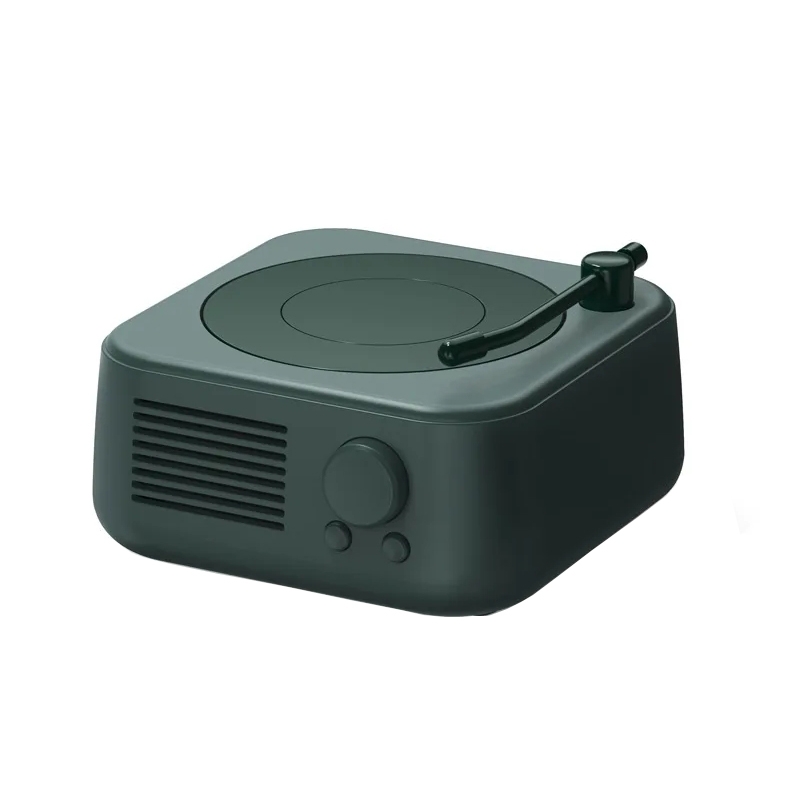 X17 Vintage Phonograph Record Player Wireless Bluetooth Music Speaker(Green) - Shopkiz.com