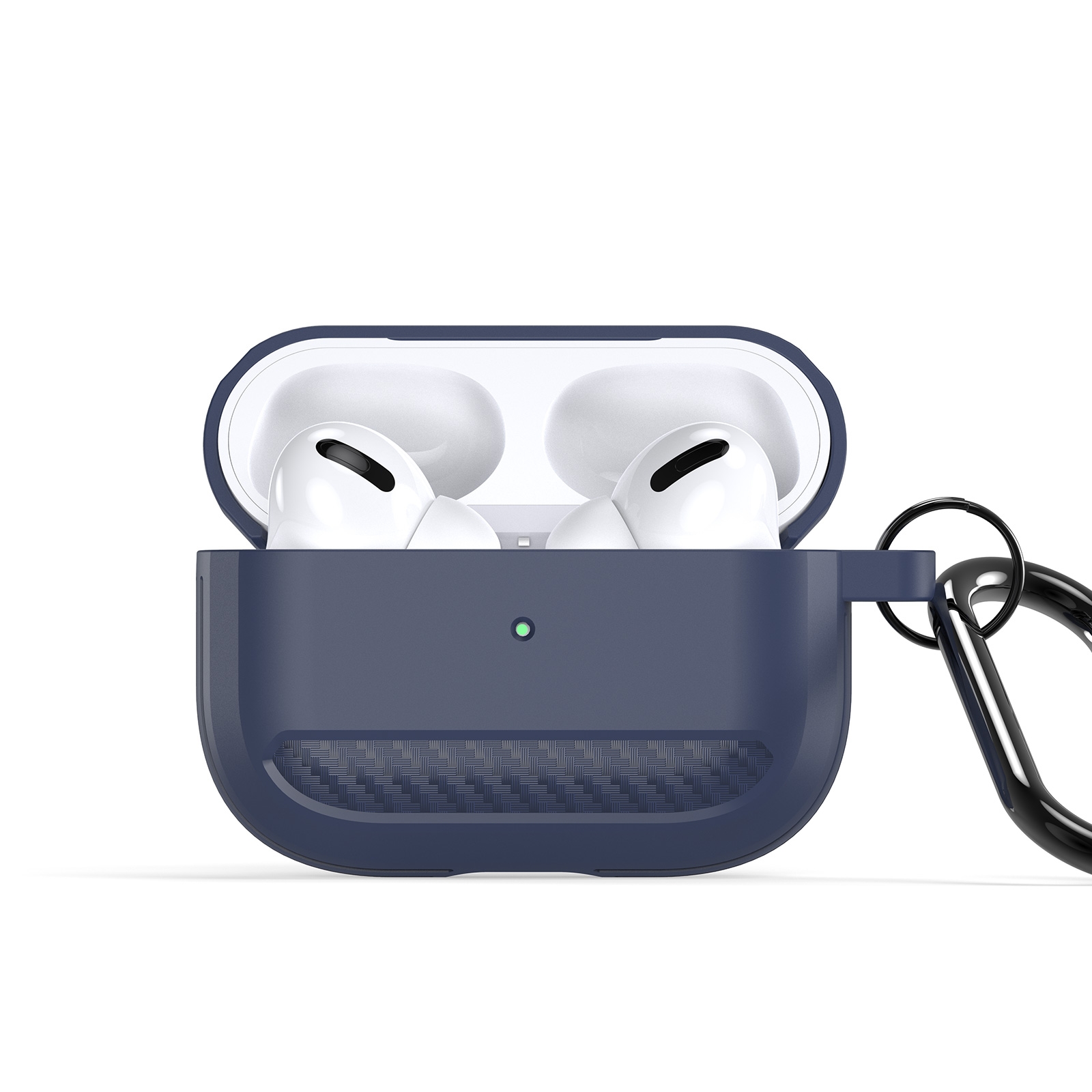 For AirPods Pro 2 DUX DUCIS PECB Series Earbuds Box Protective Case(Dark Blue) - Shopkiz.com