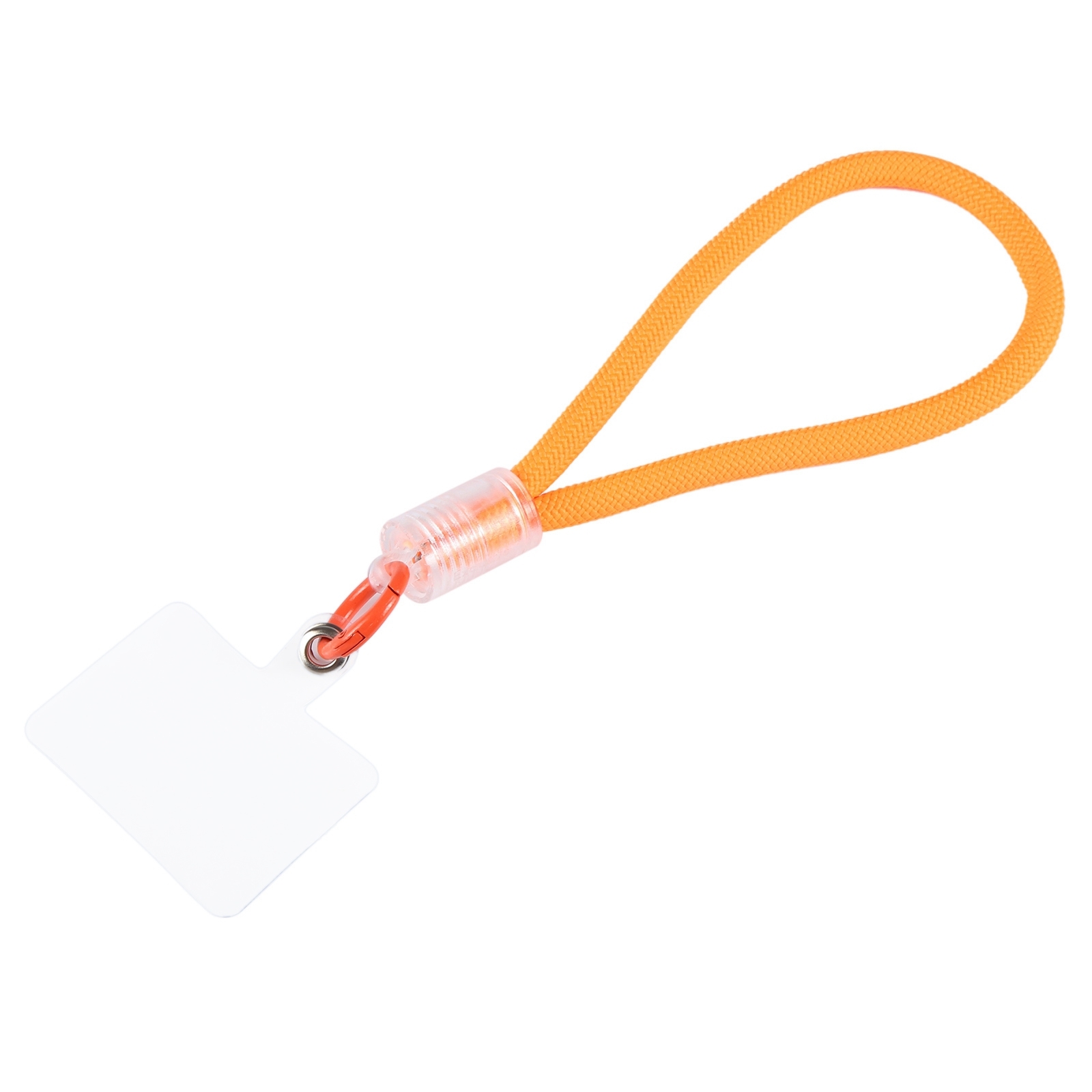 Plastic Buckle Round Twist Rope Short Lanyard(Orange) - Shopkiz.com