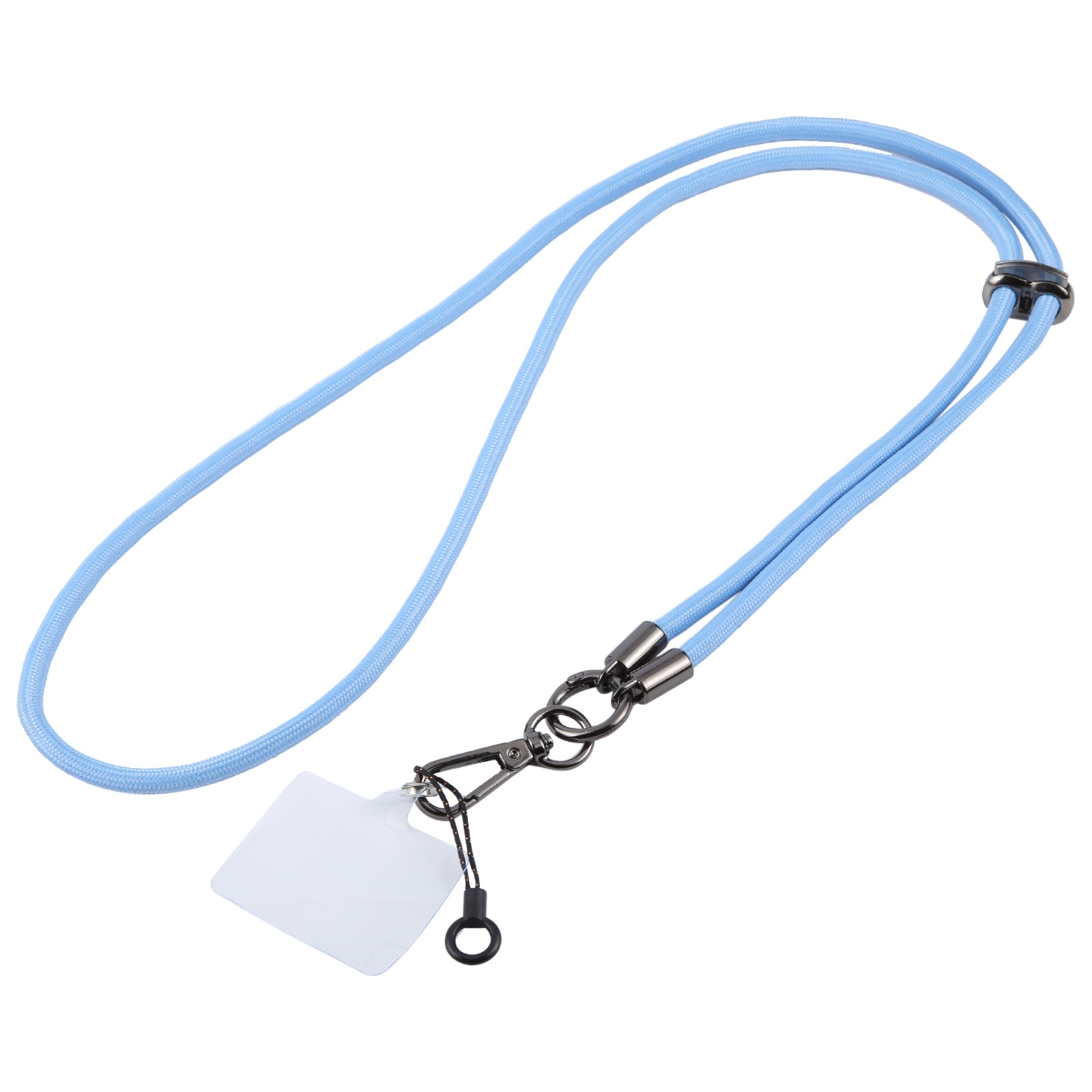 Flash Buckle Crossbody Mobile Phone Long Lanyard(Blue) - Shopkiz.com