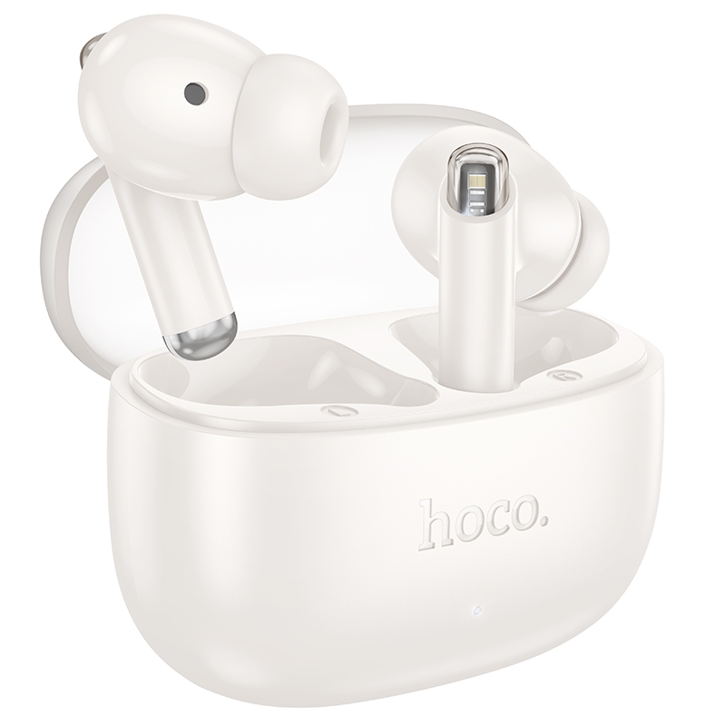 hoco EQ12 True Wireless Bluetooth Earphone(Beige) - Shopkiz.com