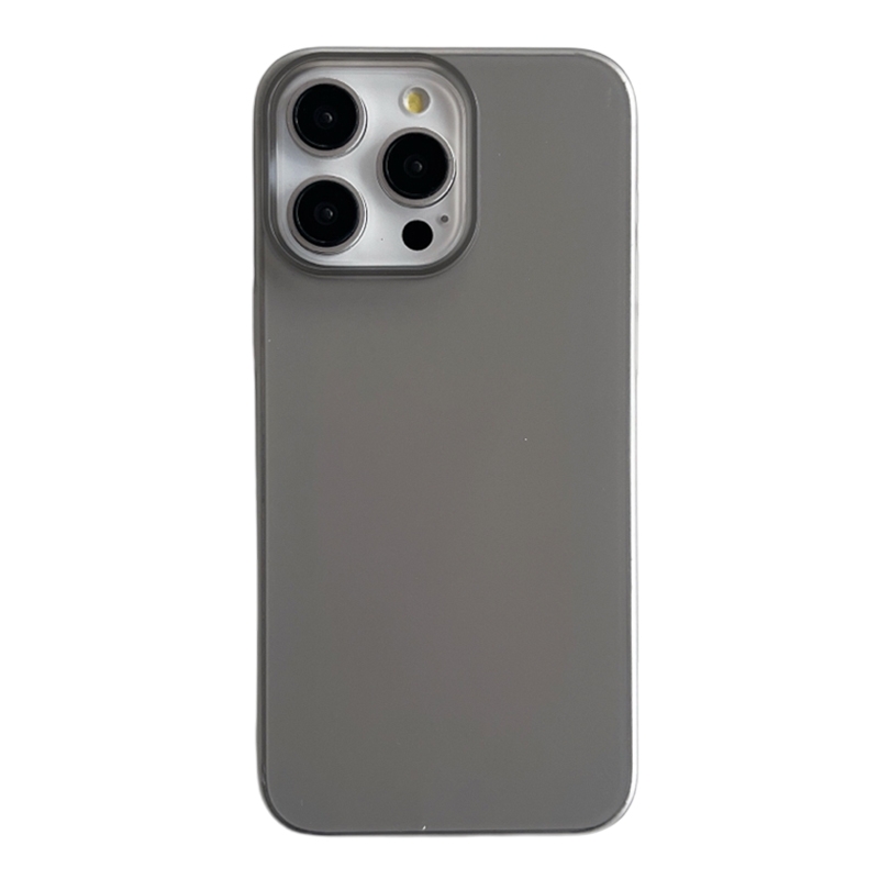 For iPhone 14 Pro Ice Series PC Full Coverage Shockproof Phone Case(Black) - Shopkiz.com