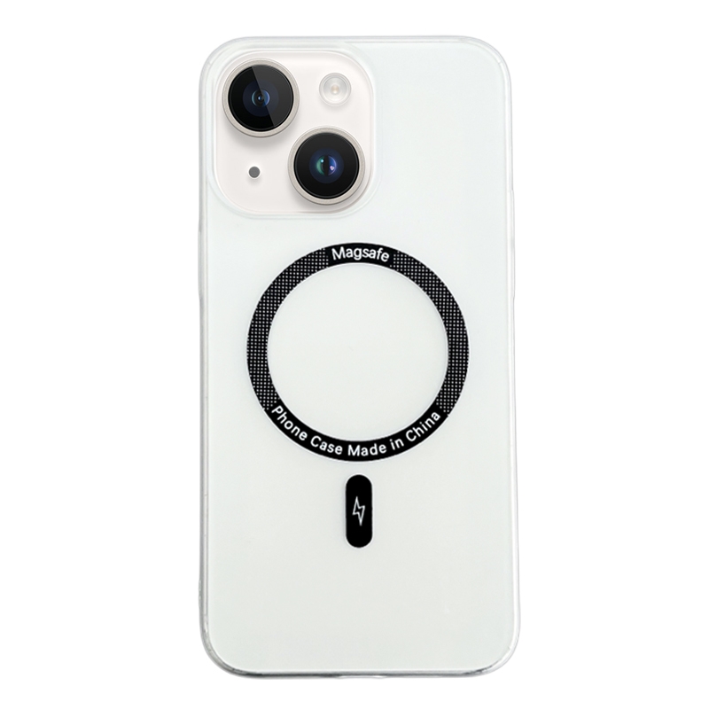 For iPhone 14 Ice Series MagSafe PC Full Coverage Shockproof Phone Case(White) - Shopkiz.com