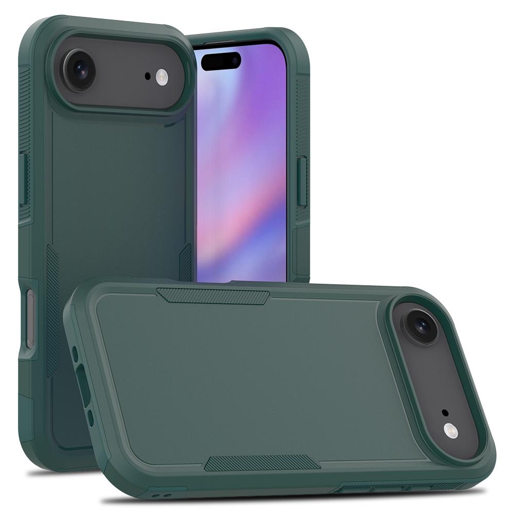 For iPhone Air 2 in 1 PC + TPU Phone Case(Dark Green) - Shopkiz.com