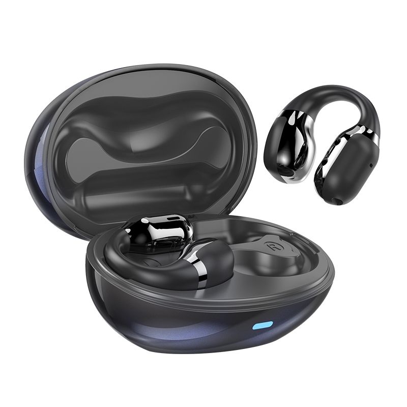 ZGA Symphony GS09S Air Conduction TWS Bluetooth Earphone(Black) - Shopkiz.com