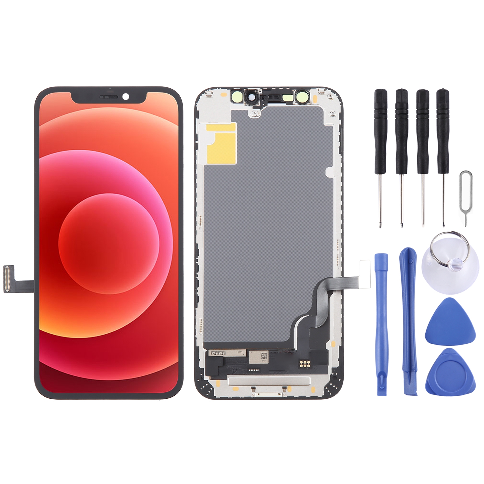 For iPhone 12 mini DD Hard OLED Screen, Remove IC Need Professional Repair - Shopkiz.com