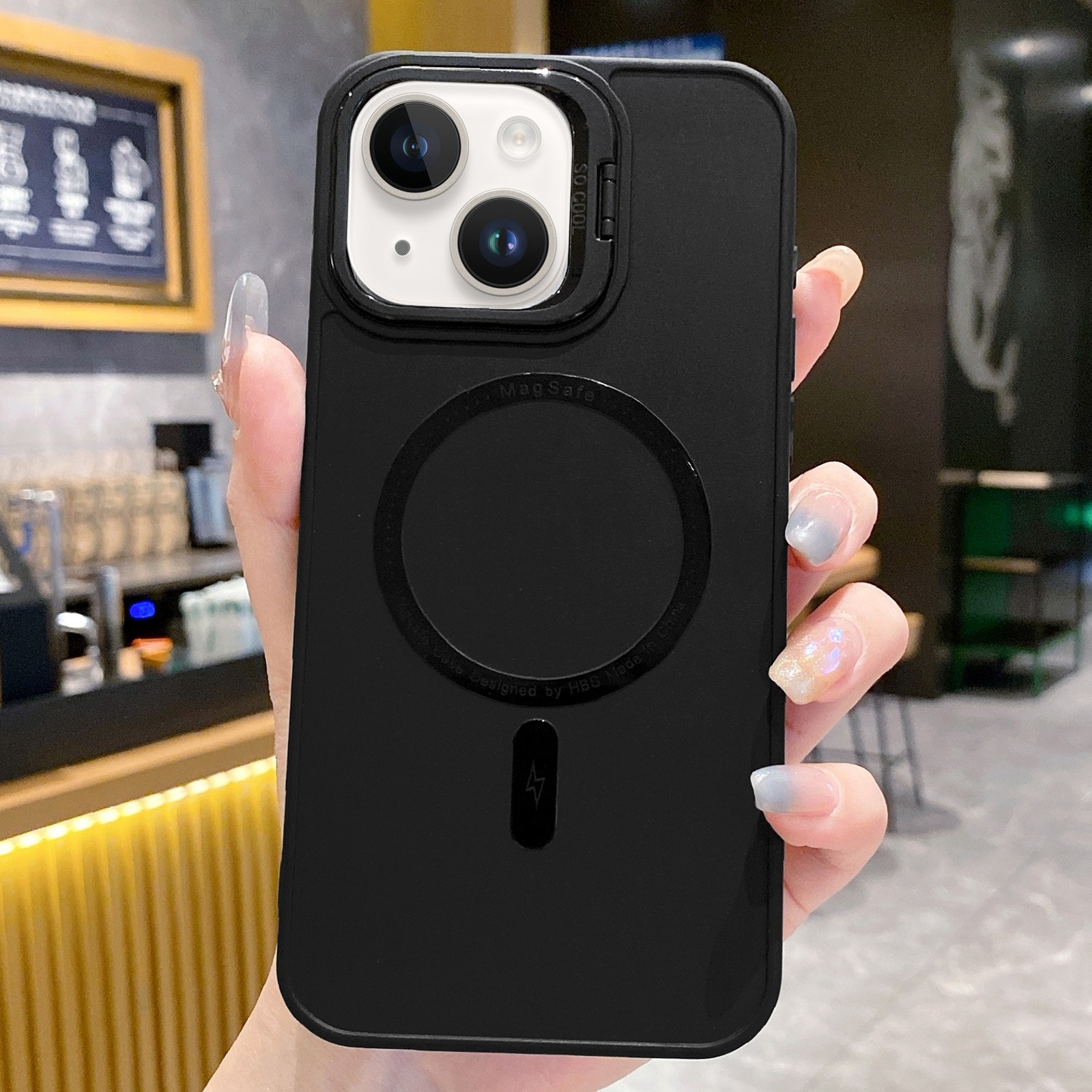 For iPhone 15 All-inclusive Magsafe TPU Phone Case(Black) - Shopkiz.com