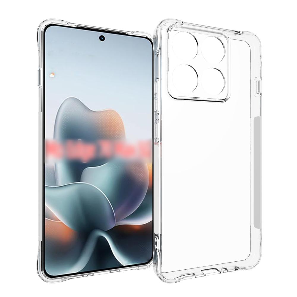 For Motorola Edge 70 Max 5G Shockproof Non-slip Thickening TPU Phone Case(Transparent) - Shopkiz.com