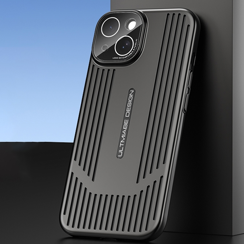 For iPhone 13 Ice Sense Heat Dissipation Electroplating Frosted Phone Case(Black) - Shopkiz.com