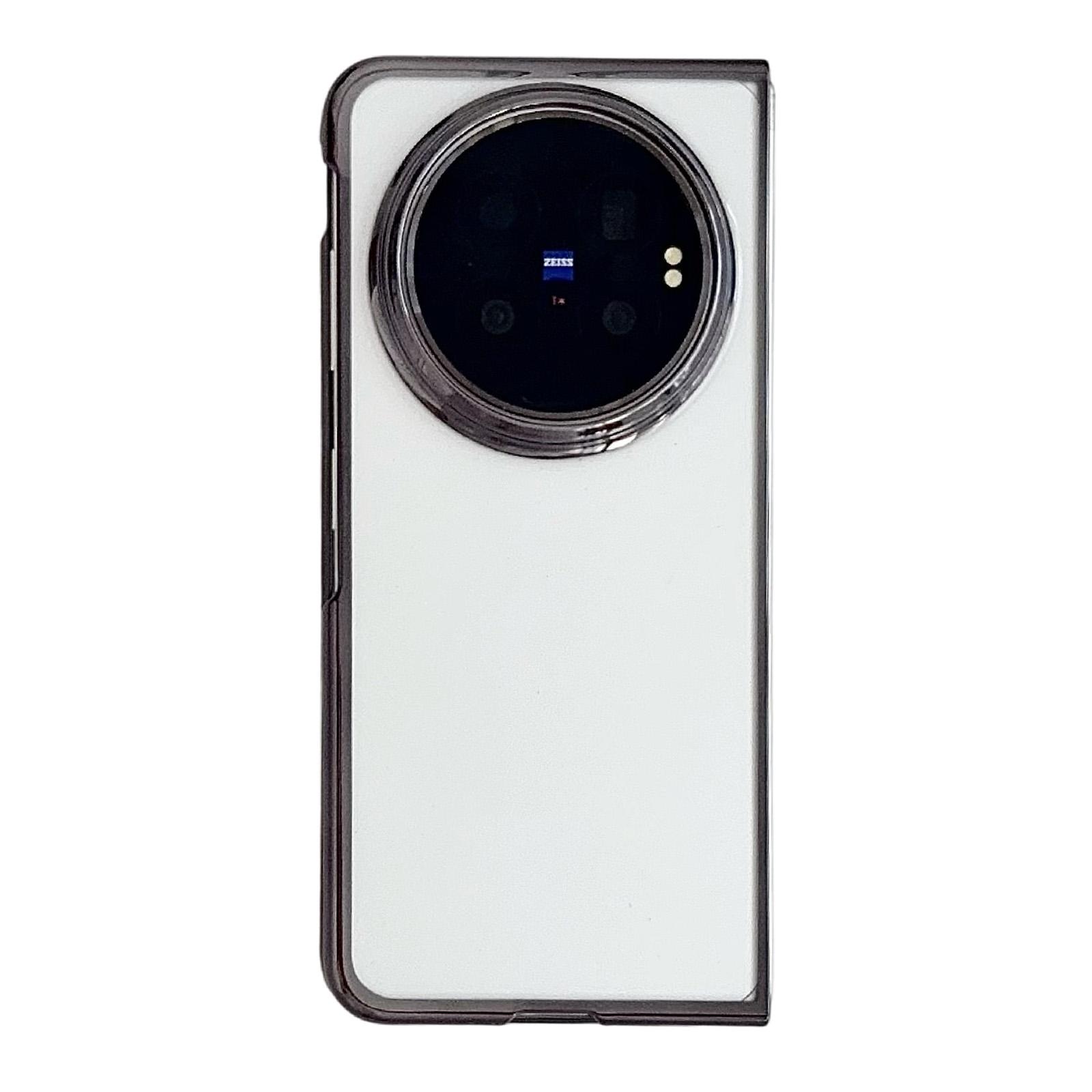 For vivo X Fold6 5G 6D Electroplating PC Shockproof Phone Case(Black) - Shopkiz.com