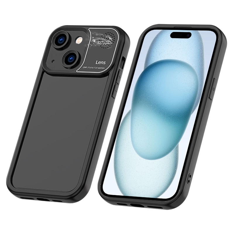 For iPhone 15 Aromatherapy Liquid Silicone Phone Case(Black) - Shopkiz.com