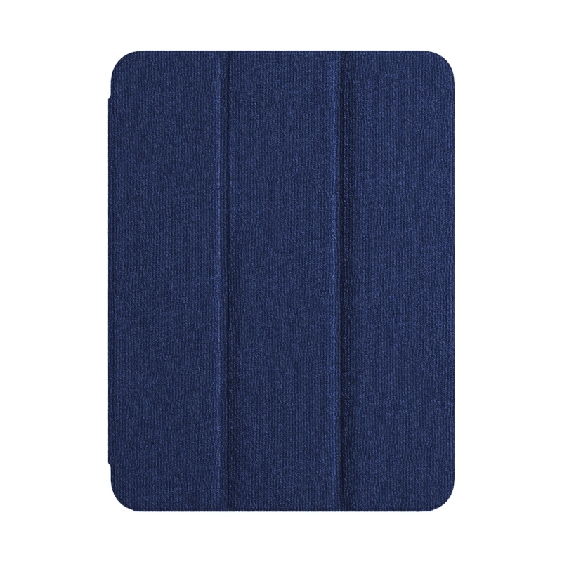 For iPad Air 10.9 2022 / 2020 ZGA Tri-Fold Voltage Smart Leather Tablet Case(Blue) - Shopkiz.com