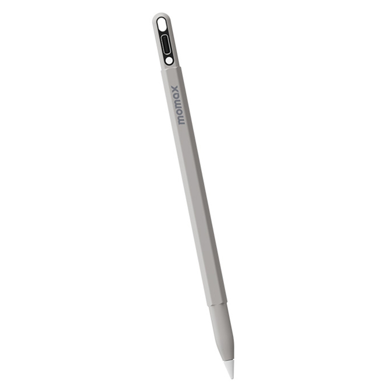 MOMAX TP10 Mag Link Pop Rainbow Touch Pen Capacitive Pen(Grey) - Shopkiz.com