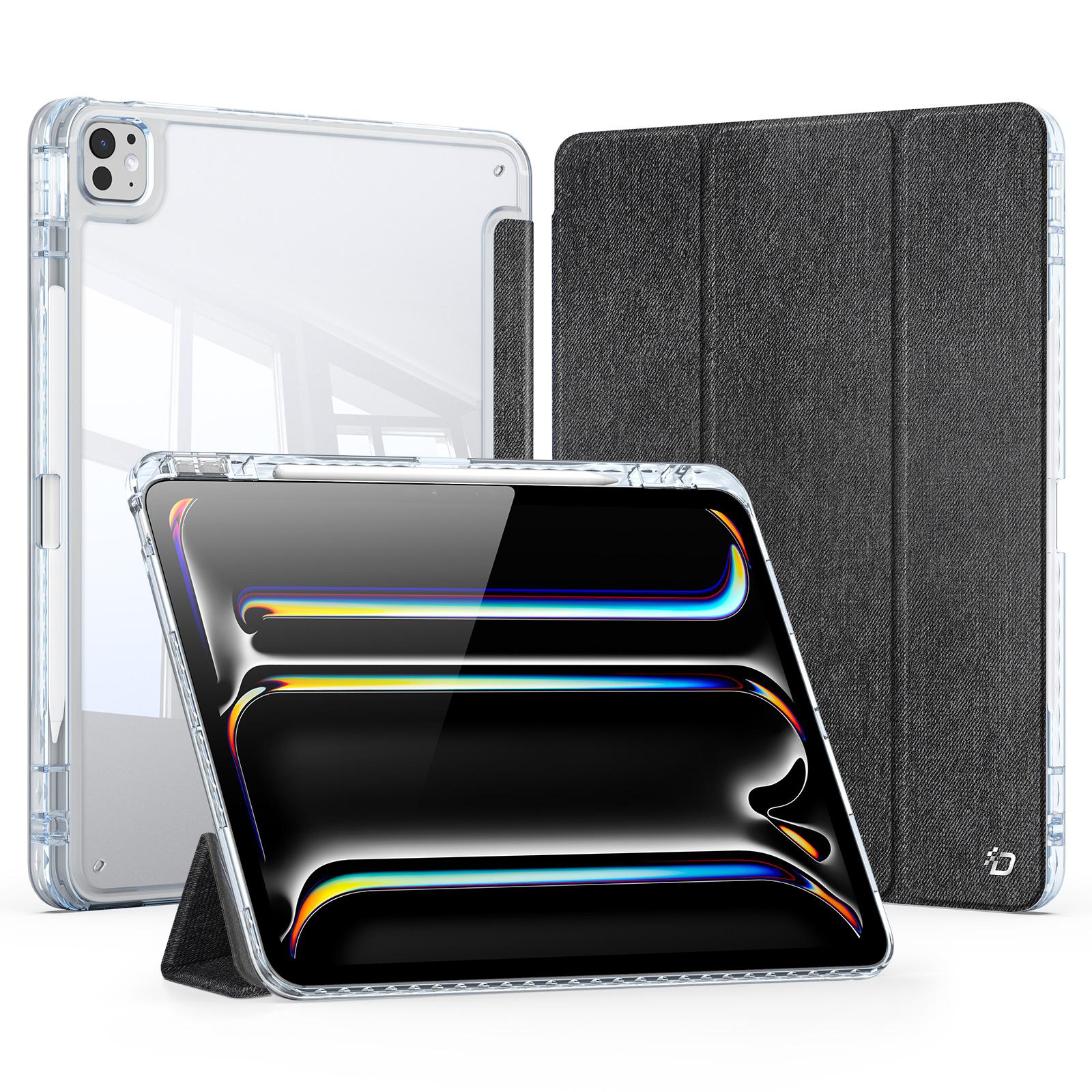 For iPad Pro 13 2025 / 2024 DUX DUCIS Unid Series PU+TPU Smart Tablet Case(Black) - Shopkiz.com