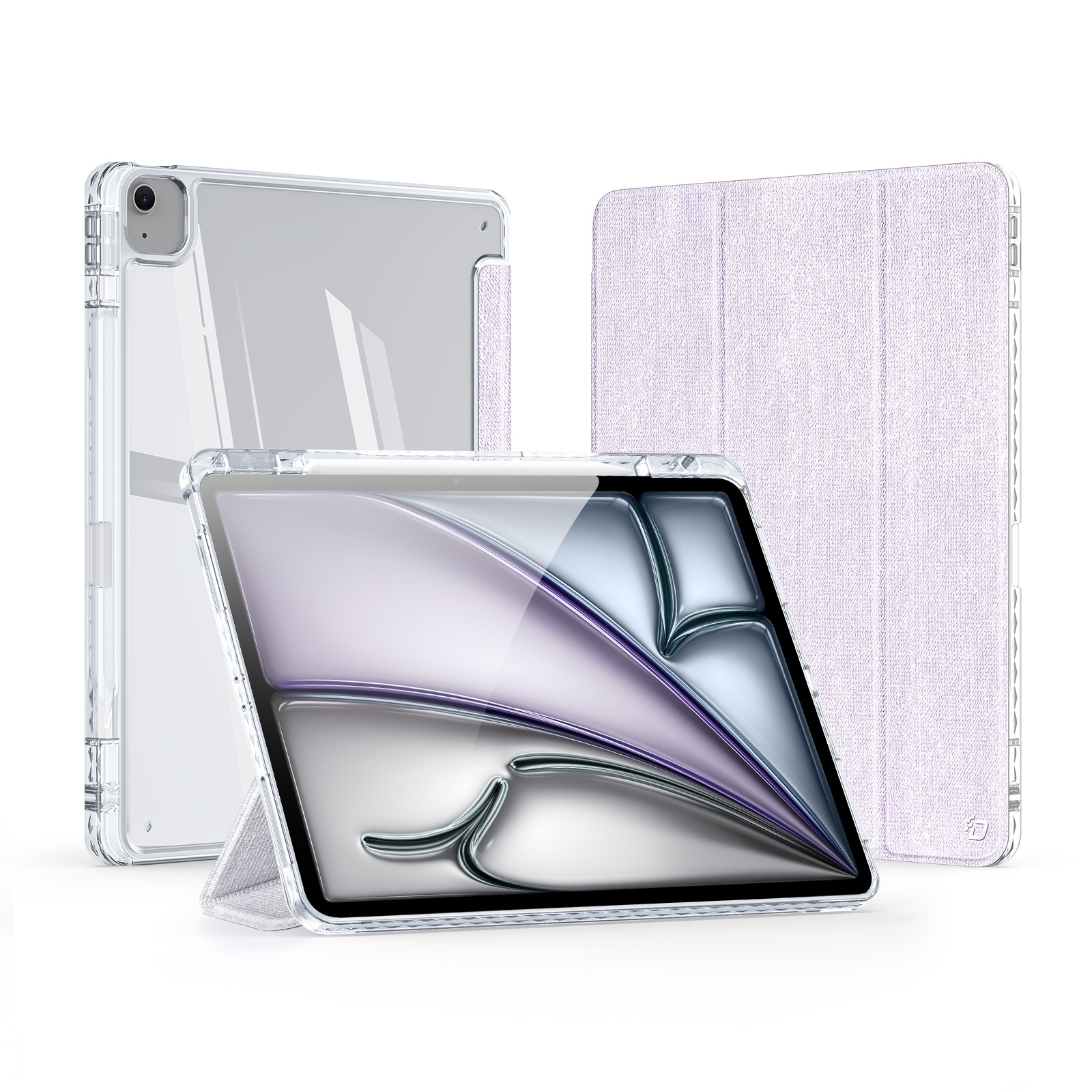 For iPad Air 13 2024 / 2025 / 2026 DUX DUCIS Unid Series PU+TPU Smart Tablet Case(Purple) - Shopkiz.com