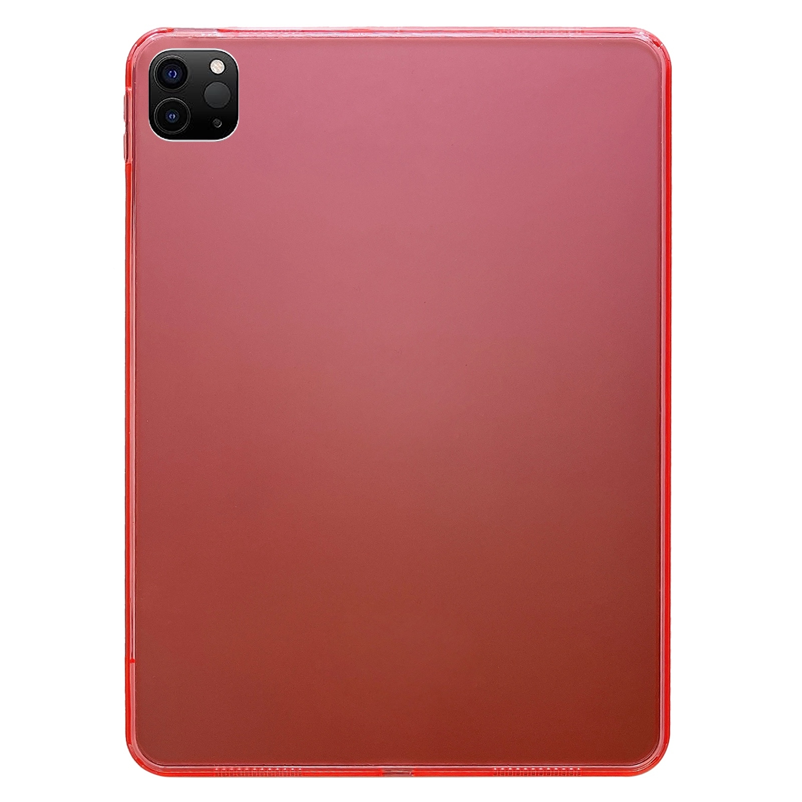 For iPad Air 13 2026 / 2025 / 2024 Skin-feeling Crystal Clear Acrylic Tablet Case(Pink) - Shopkiz.com