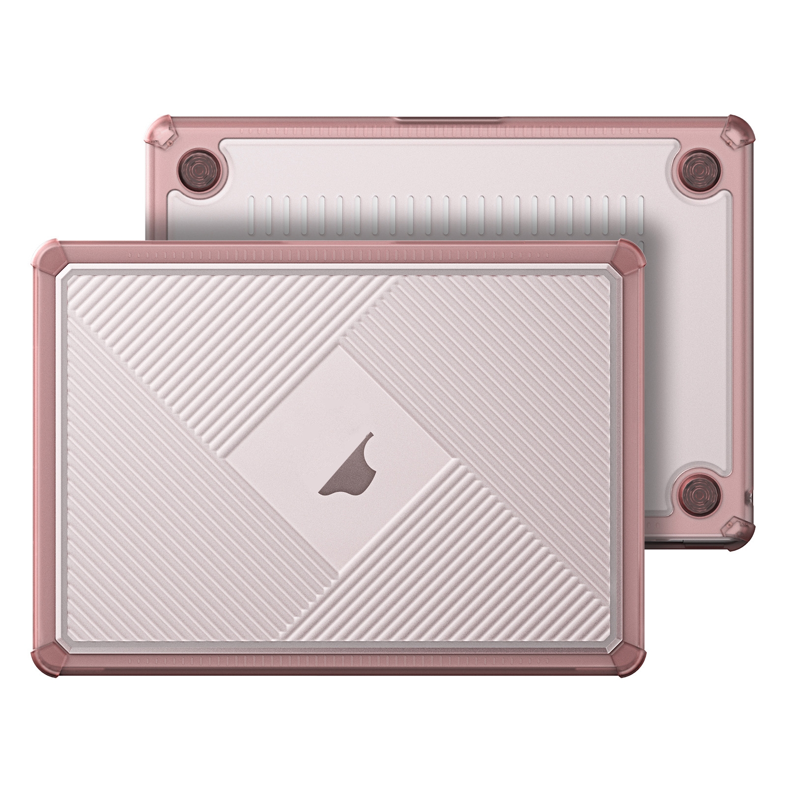 For MacBook Pro 14 2021/2023 A2442 DUX DUCIS LCGH Laptop Frosted Protective Case(Pink) - Shopkiz.com
