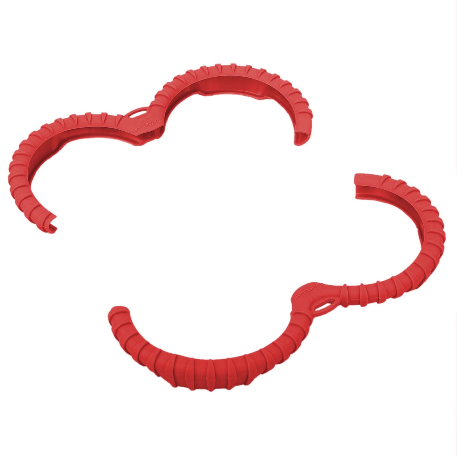 For DJI Avata 2 Sunnylife Drone Anti-Collision Protective Cover Propeller Ring Stripes(Red) - Shopkiz.com