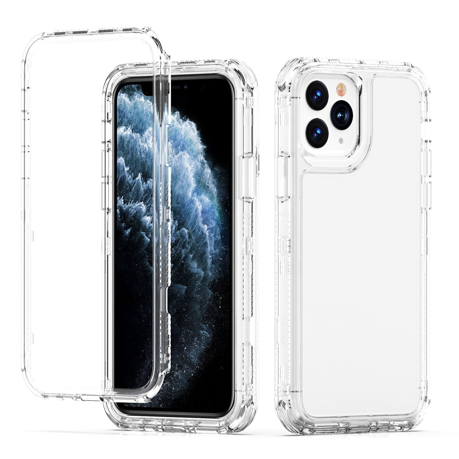For iPhone 11 Pro Acrylic Transparent Phone Case - Shopkiz.com