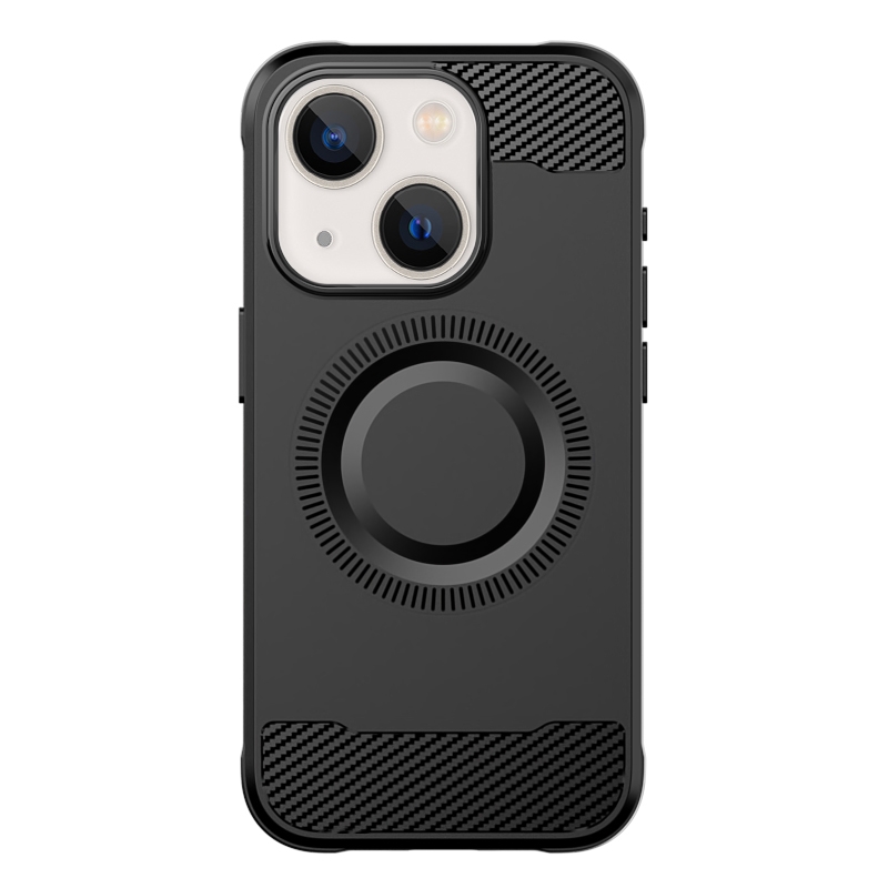 For iPhone 14 Skin Feel Frosted TPU Phone Case(Black) - Shopkiz.com