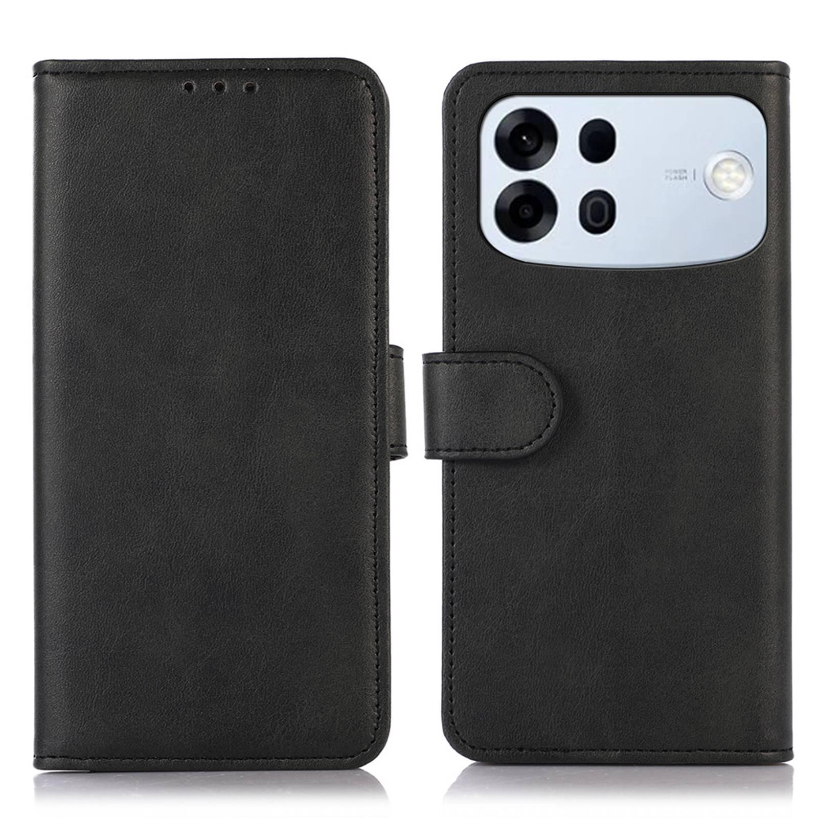 For OPPO A7 Pro Max 5G Cow Texture Flip Leather Phone Case(Black) - Shopkiz.com