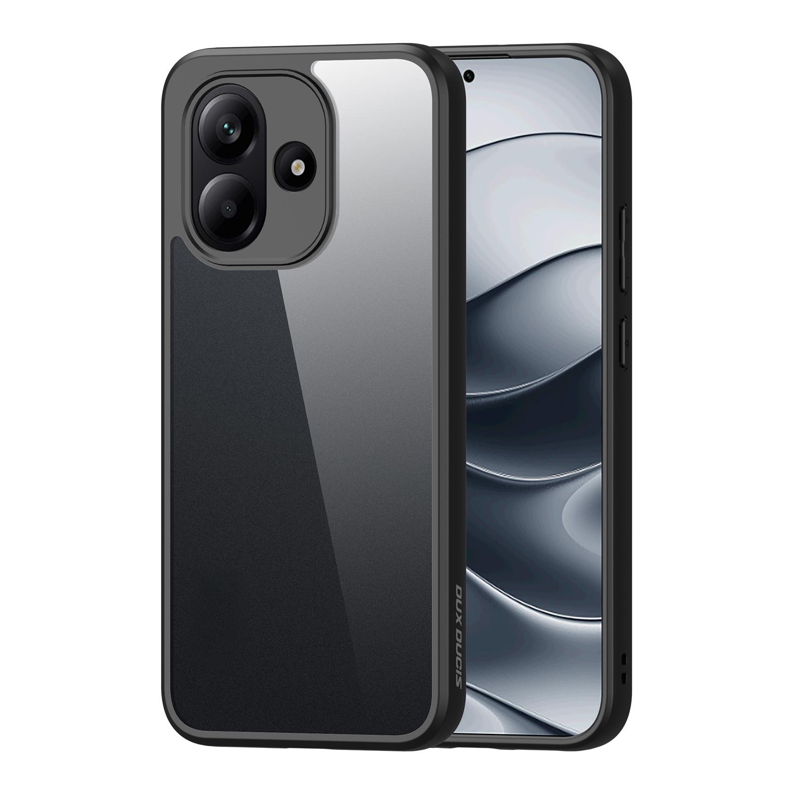 For Redmi Note 17 4G Global 171mm DUX DUCIS Aimo Series TPU + PC Frosted Feel Phone Case(Black) - Shopkiz.com