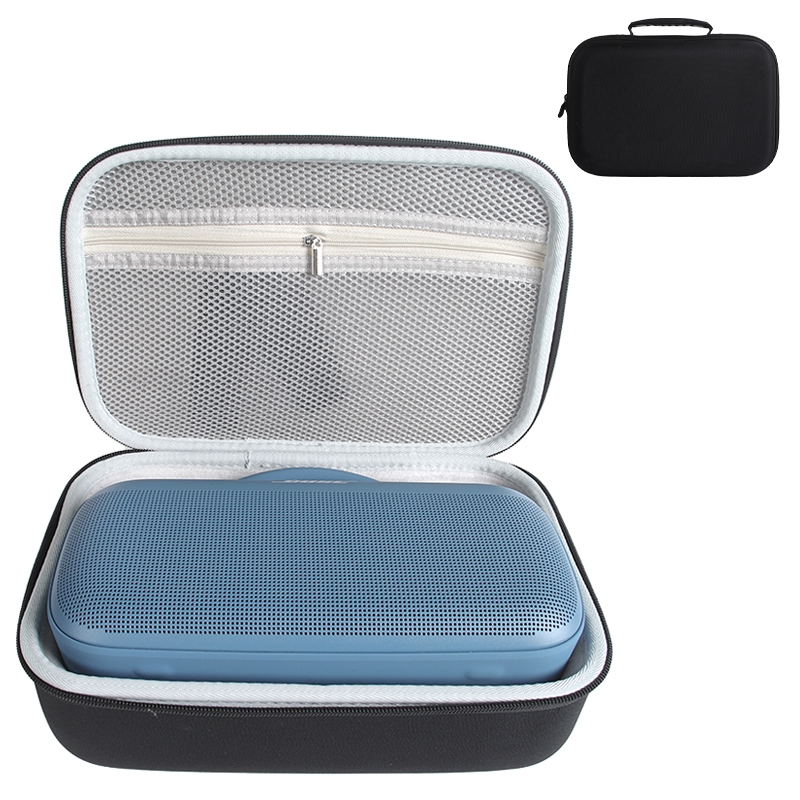 For Bose SoundLink Max Bluetooth Speaker Storage Bag Portable EVA Protective Box(Grey) - Shopkiz.com