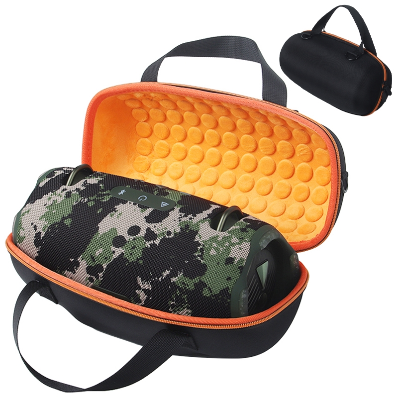 For JBL Xtreme 4 Bluetooth Speaker Storage Bag Portable EVA Protective Bag(Orange) - Shopkiz.com
