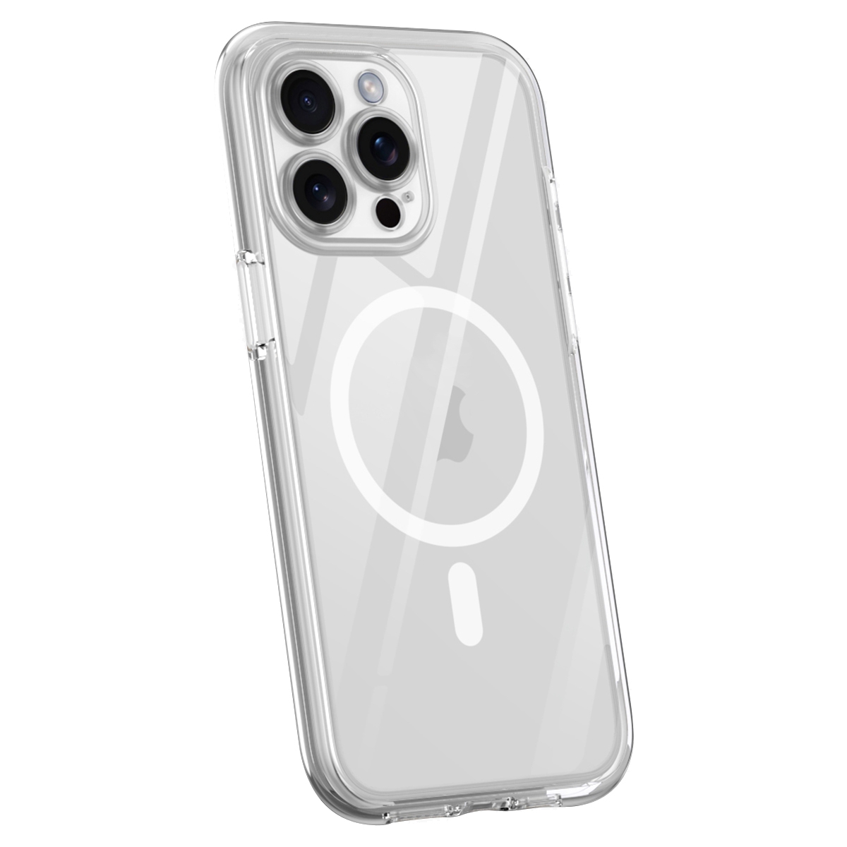 For iPhone 14 Pro Vacuum Airbag Y1 Series Transparent MagSafe Magnetic Phone Case(Transparent) - Shopkiz.com
