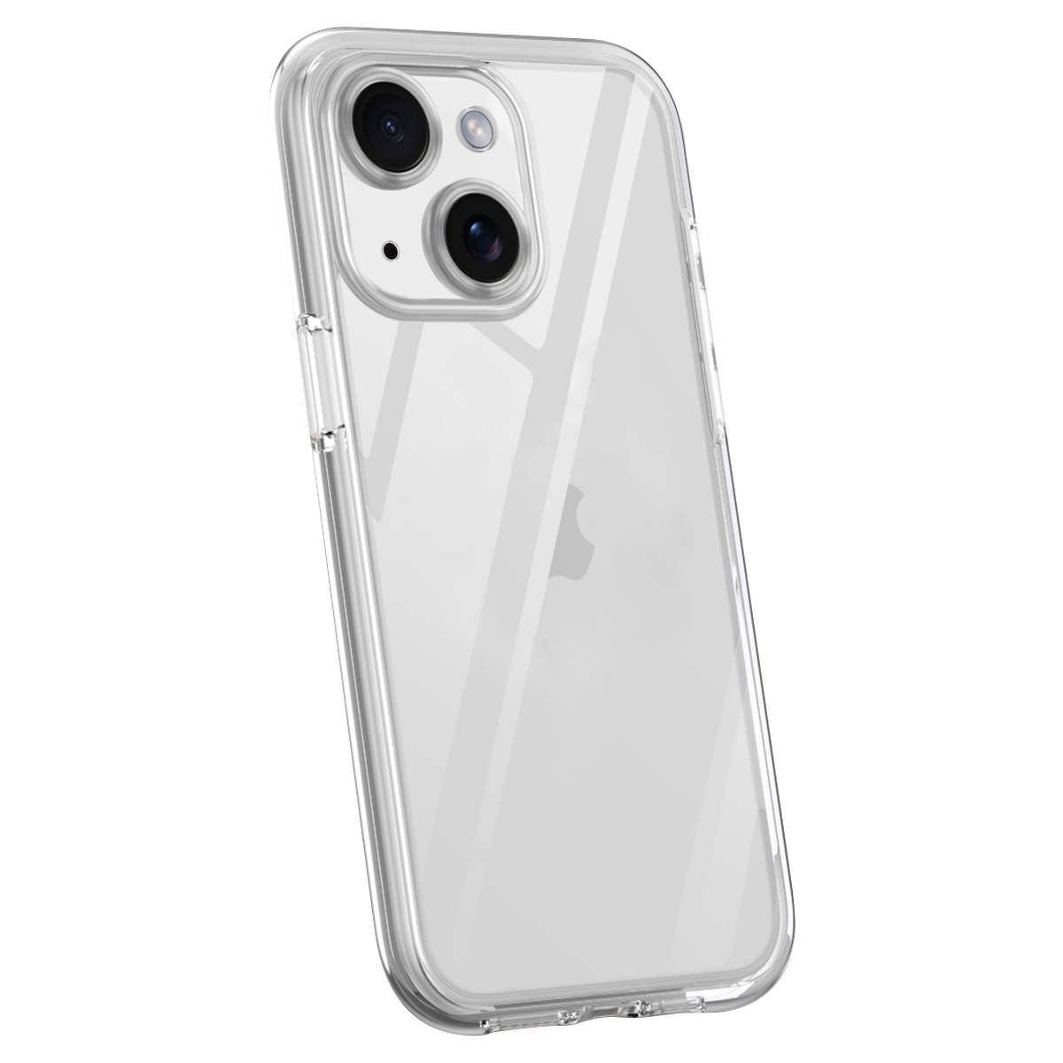 For iPhone 15 Vacuum Airbag Y1 Series Transparent Shockproof Phone Case(Transparent) - Shopkiz.com