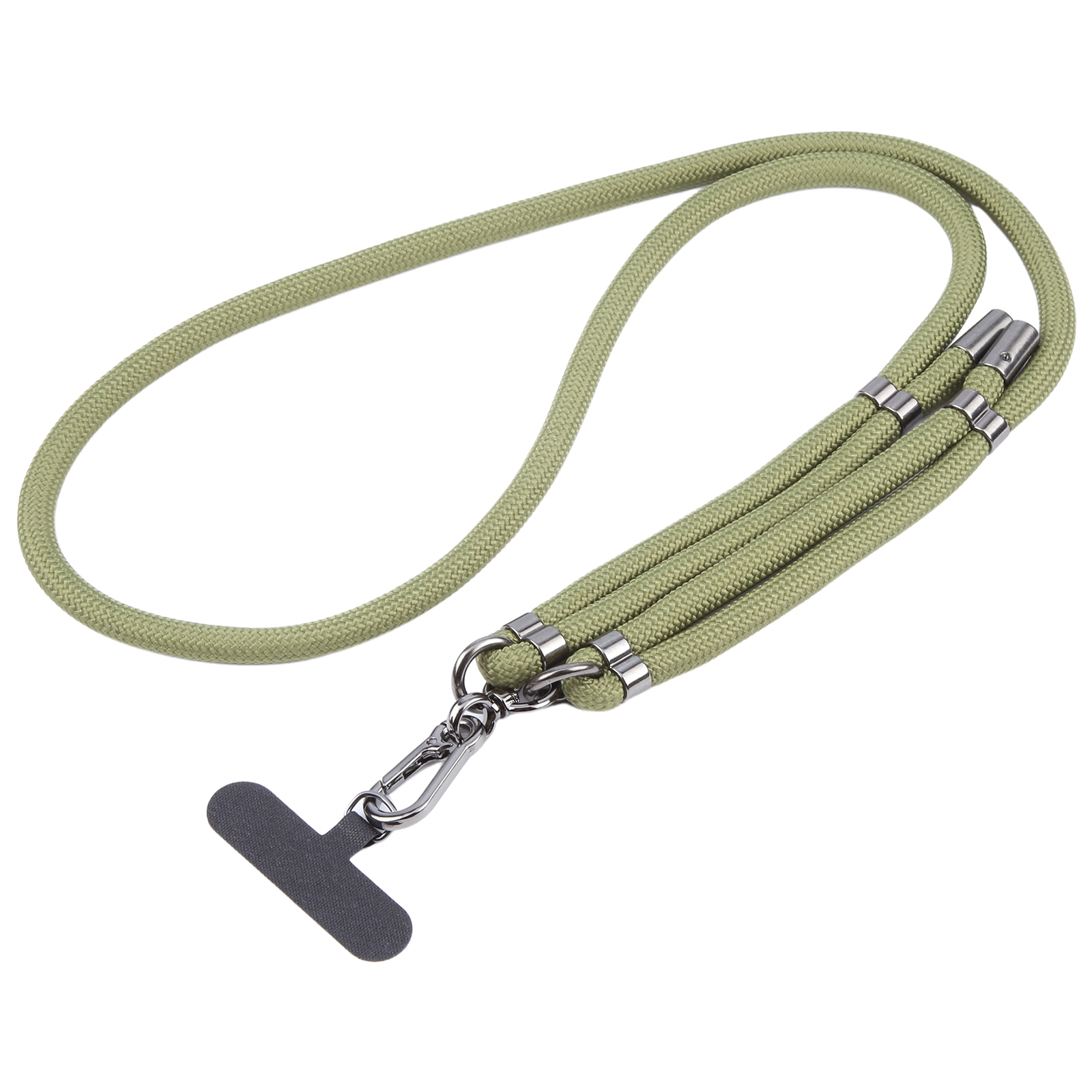 Solid Color Adjustable Mobile Phone Anti-lost Long Lanyard(Green) - Shopkiz.com