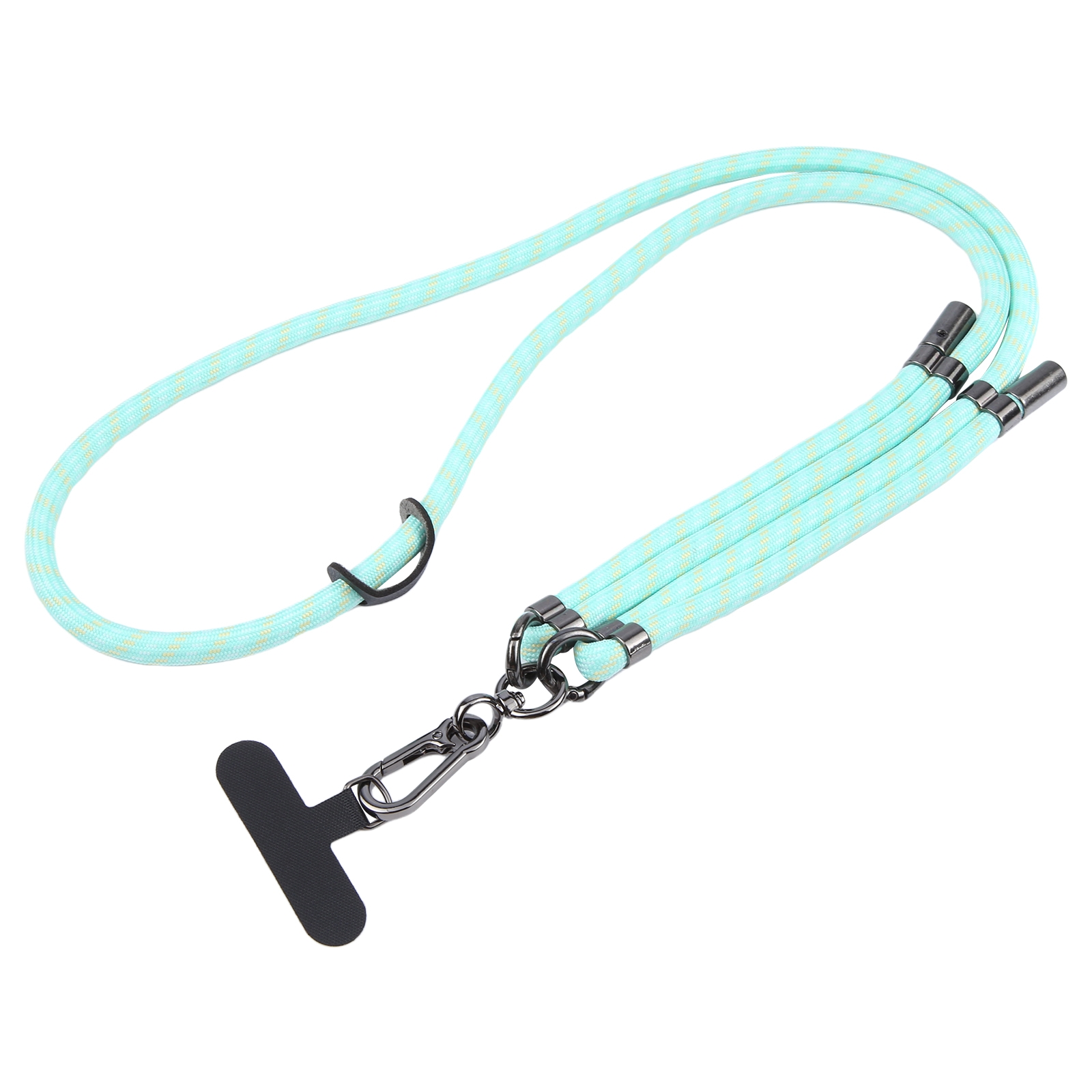 Twill Weave Adjustable Mobile Phone Anti-lost Long Lanyard(Mint Green) - Shopkiz.com
