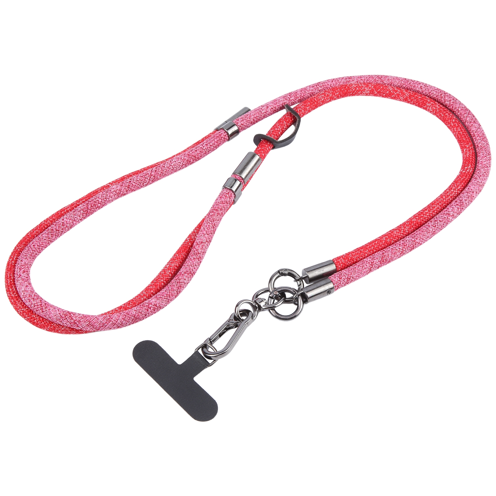 Color Match Adjustable Mobile Phone Anti-lost Long Lanyard(Red) - Shopkiz.com