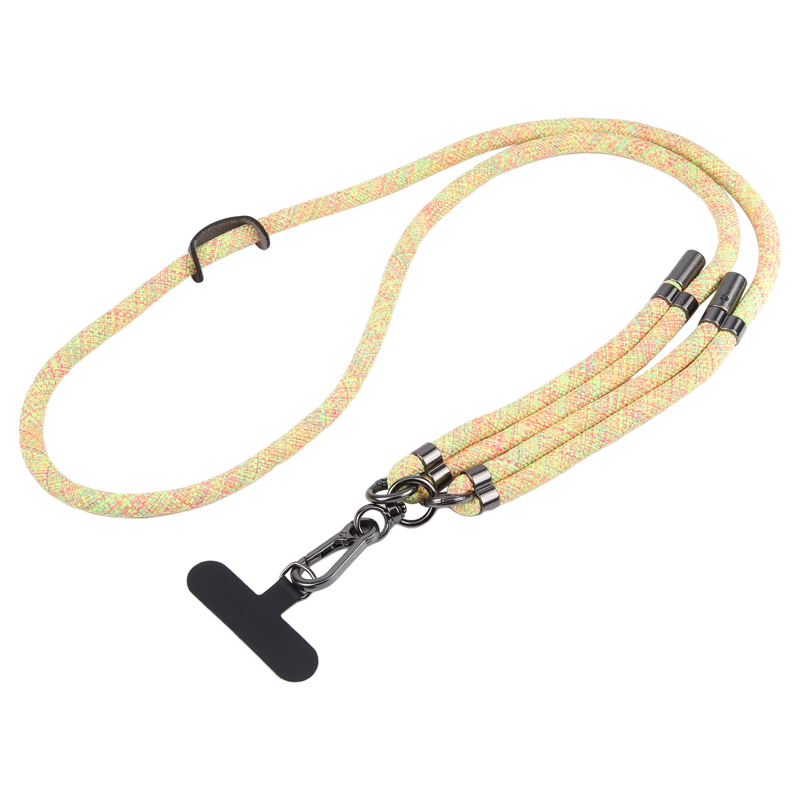 8mm Adjustable Mobile Phone Anti-lost Long Lanyard(Yellow) - Shopkiz.com
