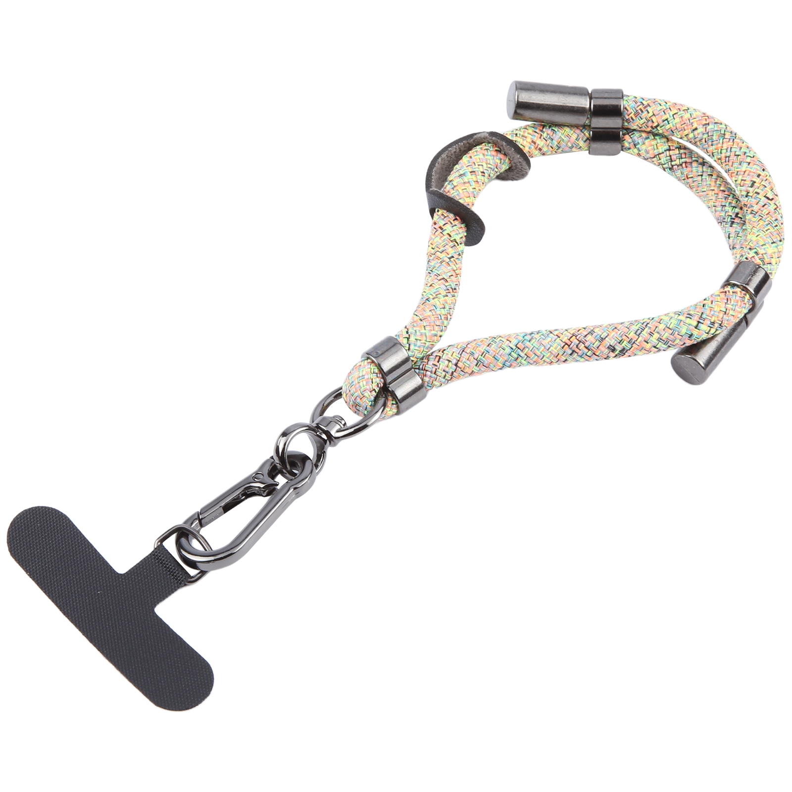 8mm Adjustable Mobile Phone Anti-lost Short Lanyard(Light Yellow) - Shopkiz.com