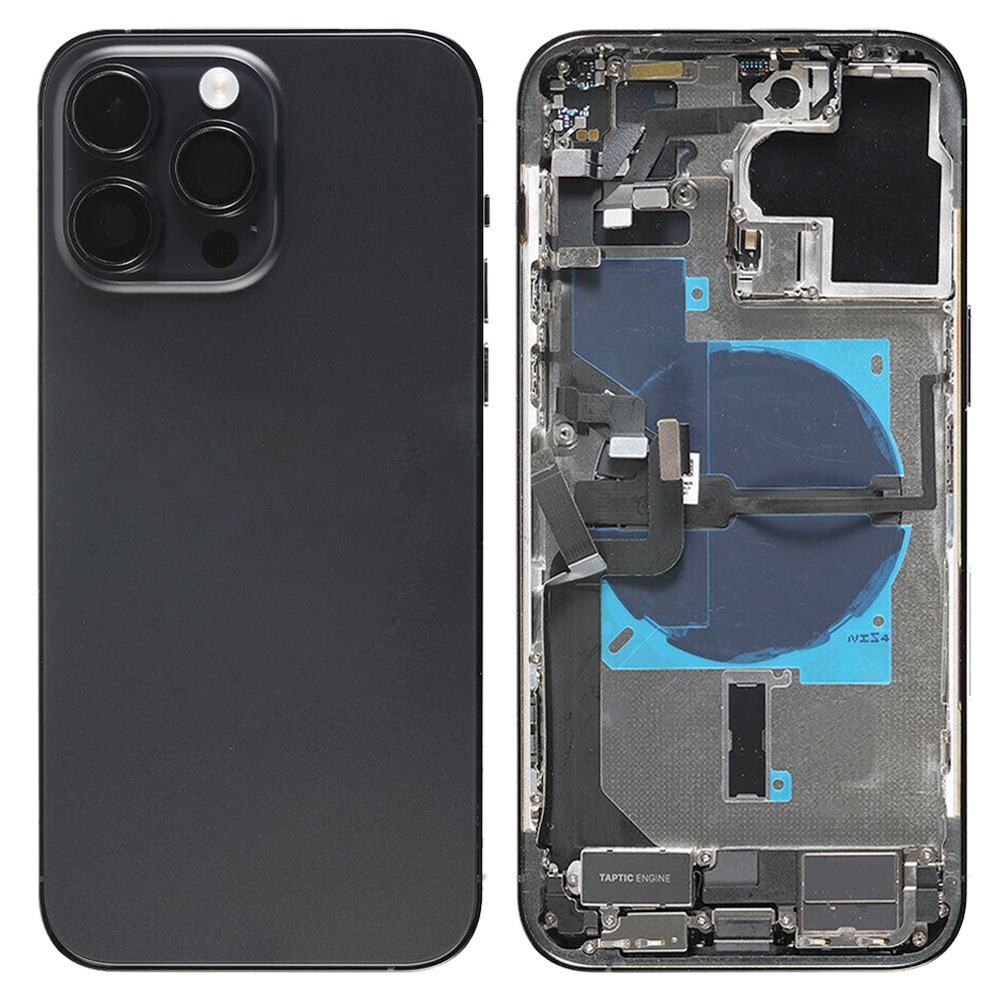 For iPhone 14 Pro Max Battery Back Cover Assembly, Version:China Version(Black) - Shopkiz.com