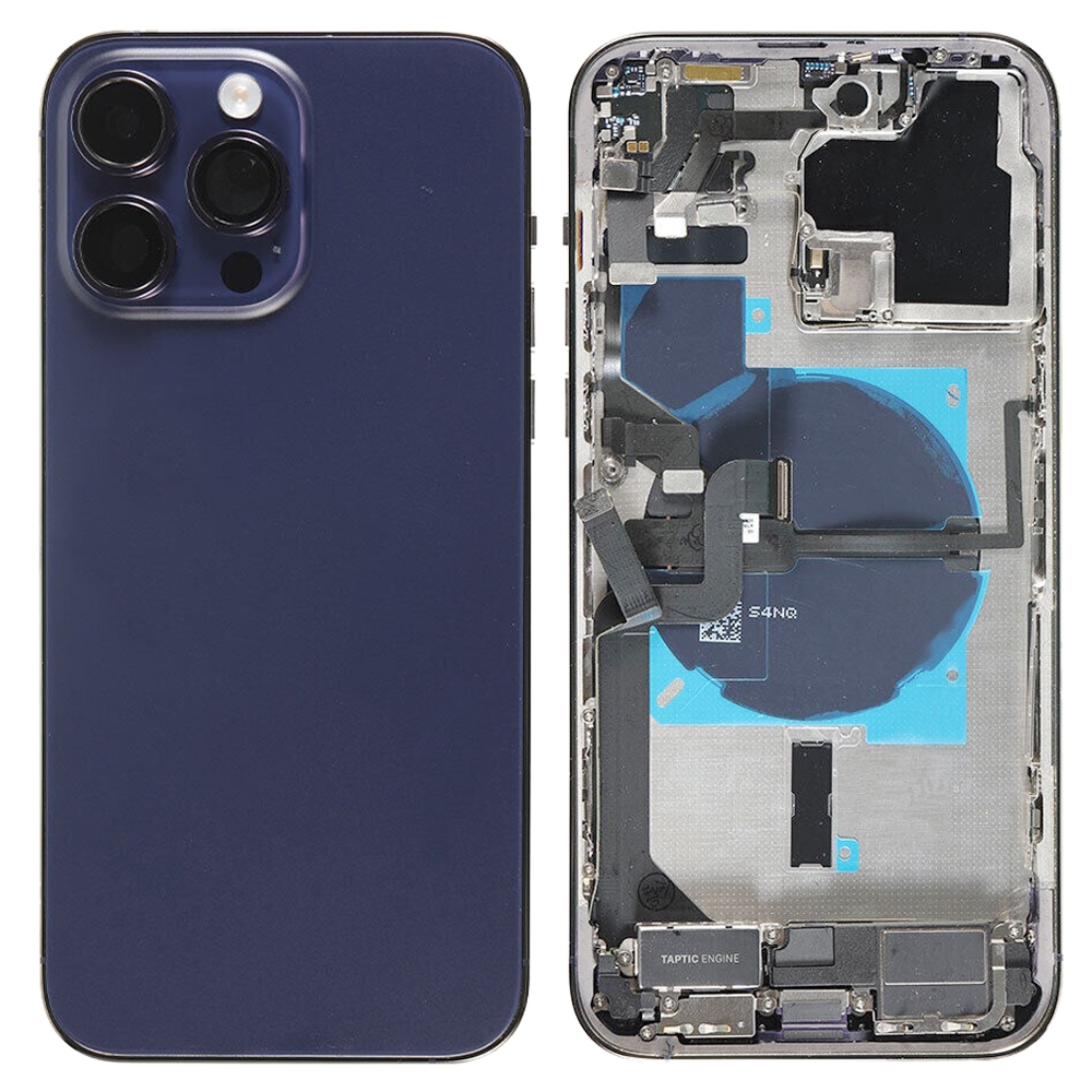 For iPhone 14 Pro Max Battery Back Cover Assembly, Version:China Version(Purple) - Shopkiz.com